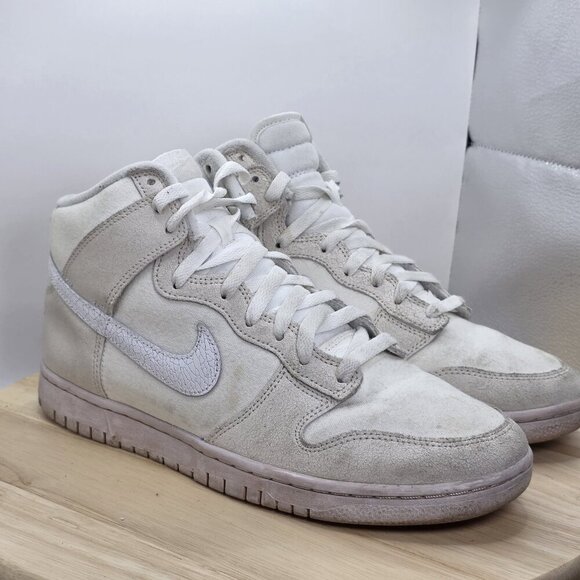Nike Dunk High PRM DV0822-100 Summit White Phantom Men's Size 11 SB - Picture 5 of 10